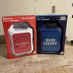 Bud Light Budweiser Bluetooth Speakers 