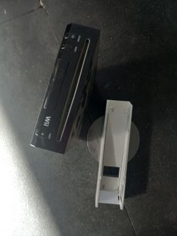 Wii console and stand