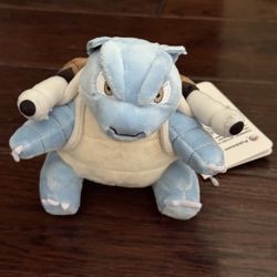 BLASTOISE Pokemon Center Poke Plush FIT Sitting Cuties stuffed doll toy NEW