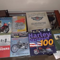 Harley-Davidson/ Indian Magazines And Books