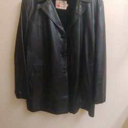 Vintage Genuine Leather Jacket