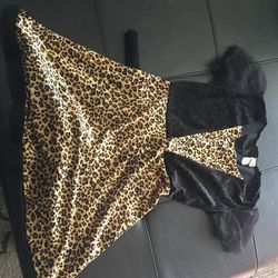 Cheetah dress girl costume