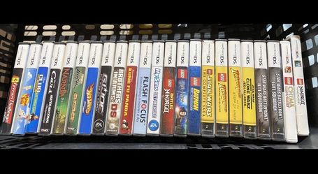Nintendo DS Cases Lot lego club penguin starwars EMPTY REPLACEMENT (READ DESC)