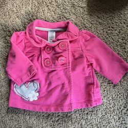 Babygirl 3 Months Pink Jacket 