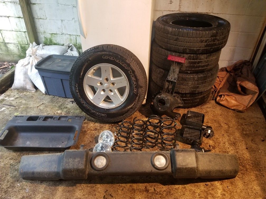 Jeep jk tires and parts