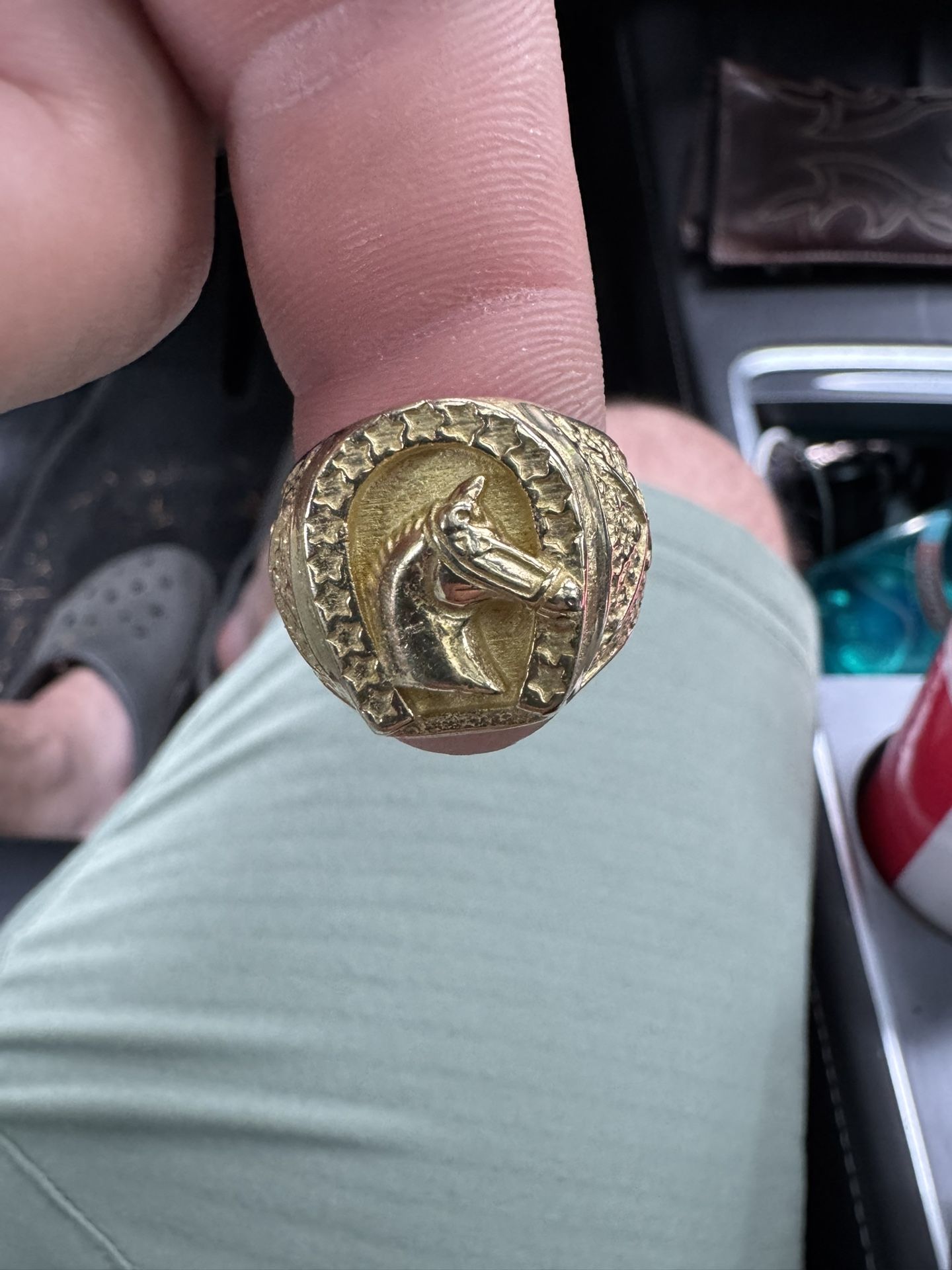 Brass Neckless And Ring
