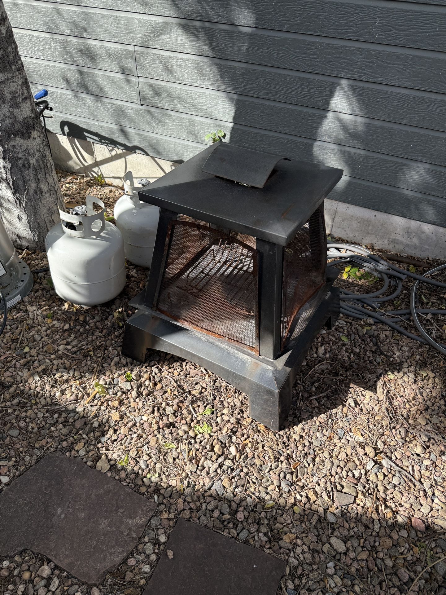 Fire pit And Cover