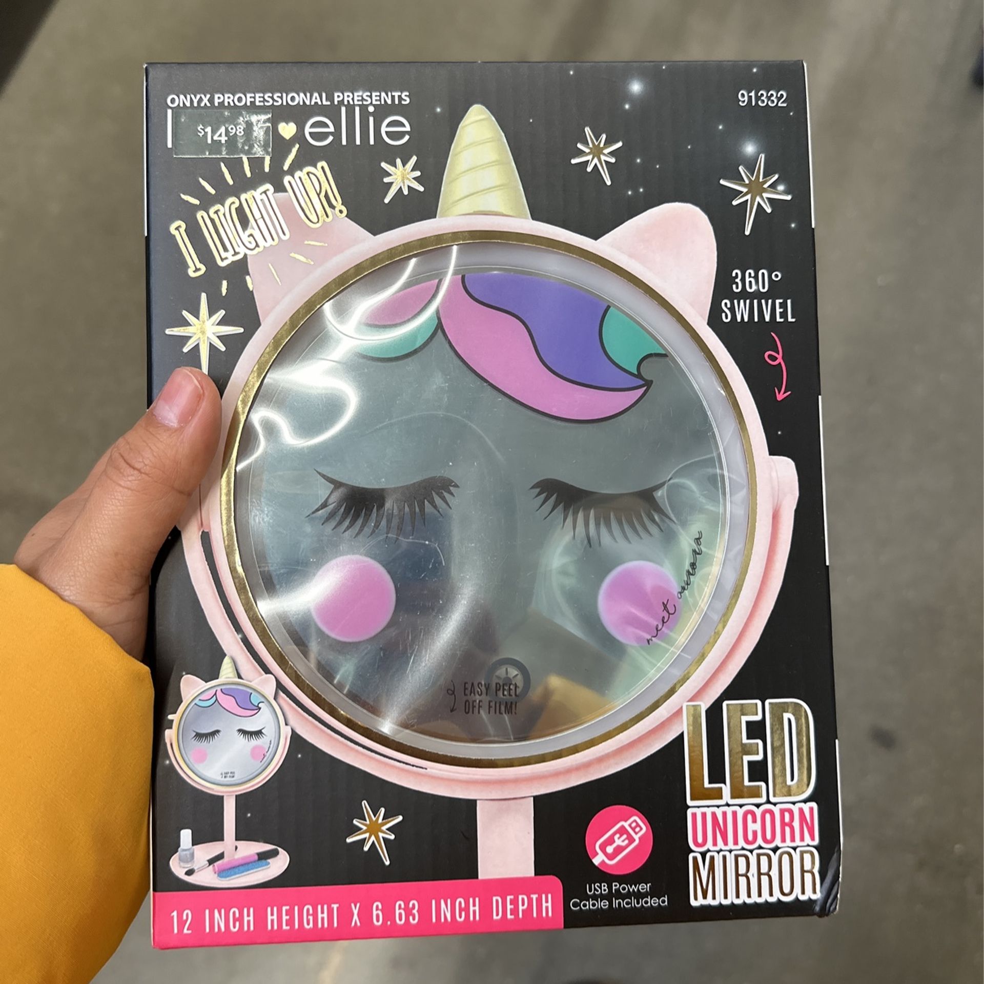 Led Unicorn Mirror