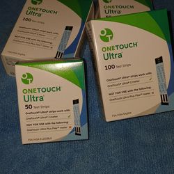 ONE TOUCH ULTRA 2 BOX OF 💯 COUNT AND 2 BOXES SOF 50 COUNT, ALL FOR $150.00 CASH, CAN MEET NEAR SCOTTSDALE 