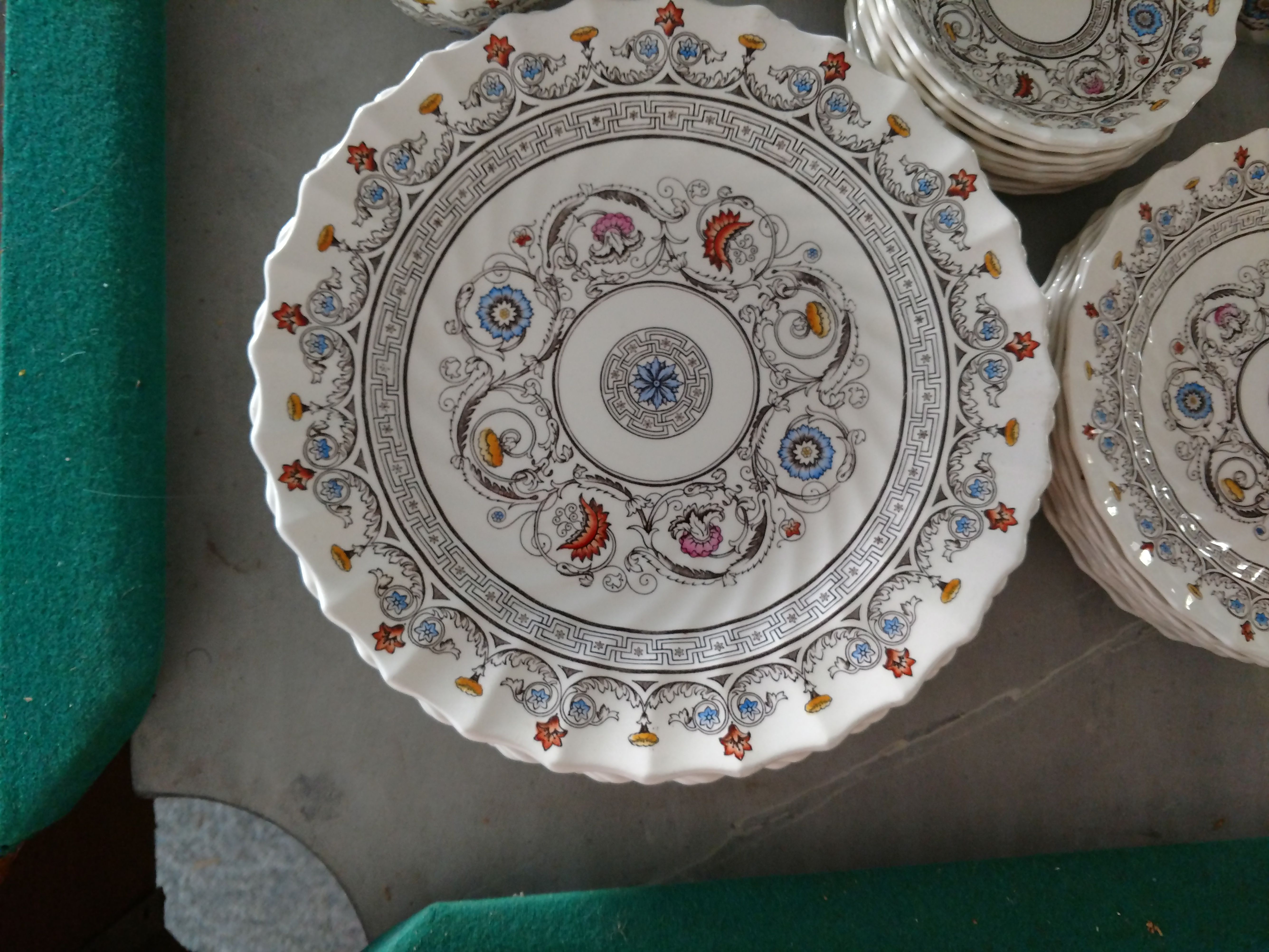 Spode service for 8 Florence pattern(half price listing on the item below)