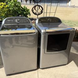 Whirlpool Cabrio Platinum Washer & Gas Dryer