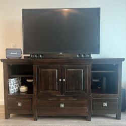Real Wood TV Stand 