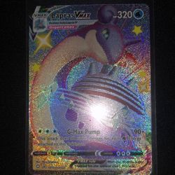 Shiny Lapras Vmax SV111/122 M/NM Condition