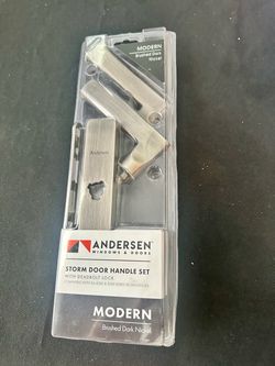 New Andersen storm  door Handle set