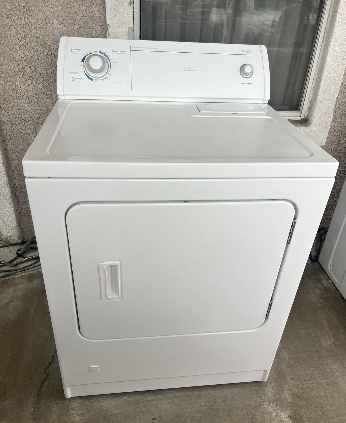 Whirlpool Dryer Gas