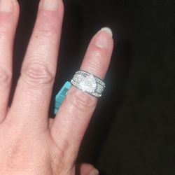 Sterling Silver 925 & Moissanite 