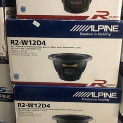 ALPiNE R2 W12D4 Speaker For Sale