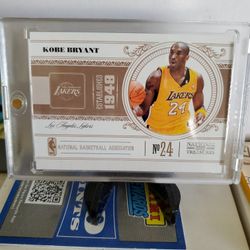 Lakers Kobe Bryant Parallel Card