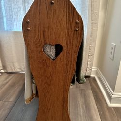 Heart Blanket Rack 