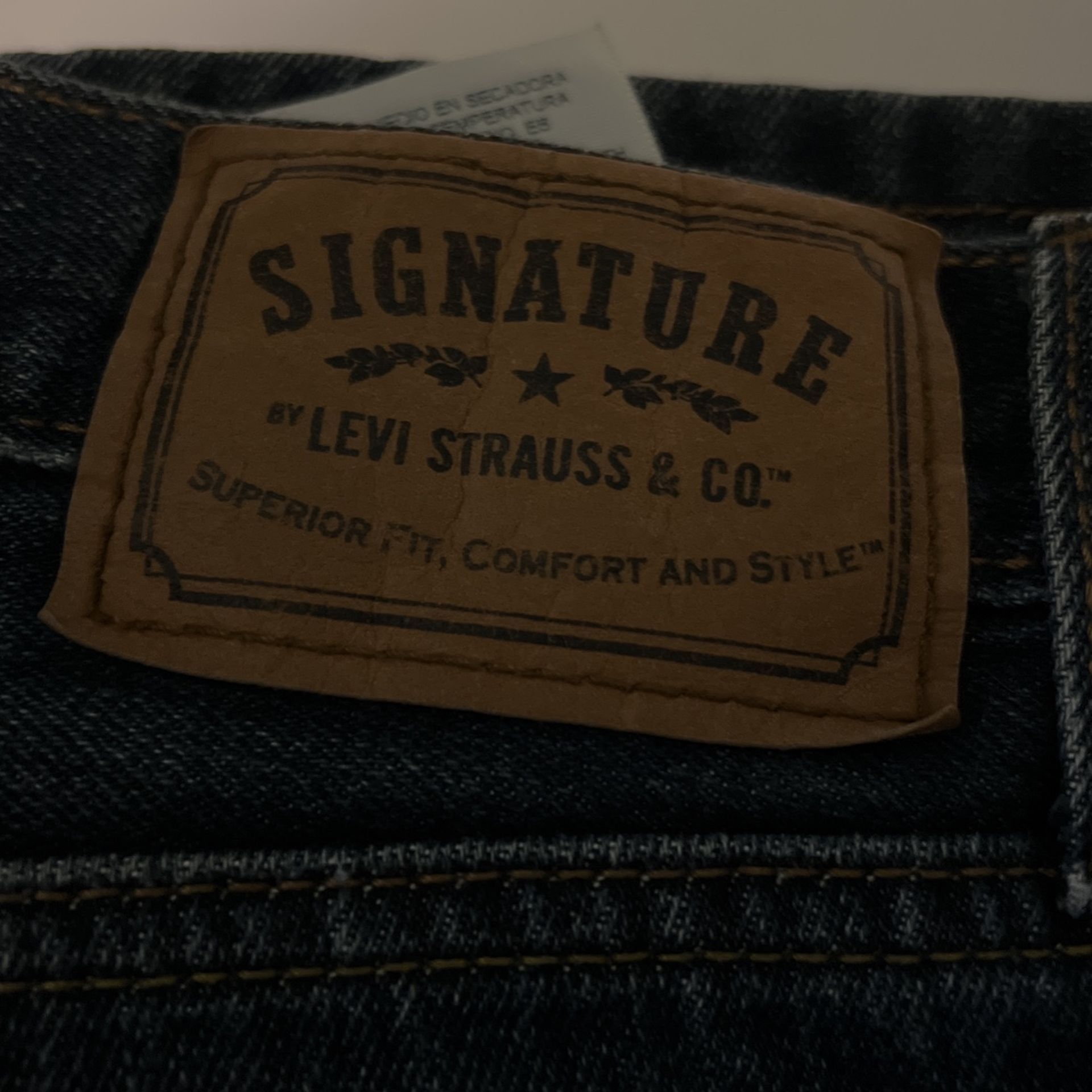 Signature Levi Strauss Mens Jeans Boot Cut