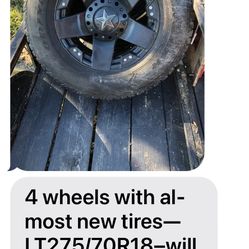 Miscellaneous Items ….tires, Wheels, Tools, Furniture 