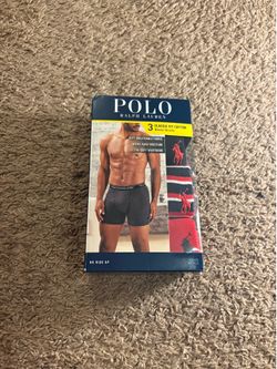 Mens Polo Underwear Size Small