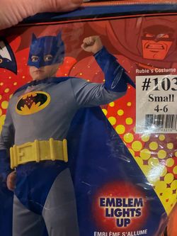 Batman costume size 4-6 $15