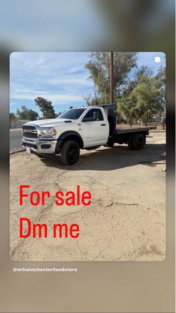 2020 Ram 5500 flat bed