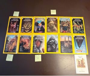 Vintage National Geographic Collection 1978