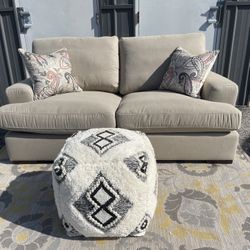 New Stone And Beam Oversized Loveseat Sofa