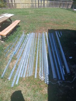 Galvinized steel struts 10ft