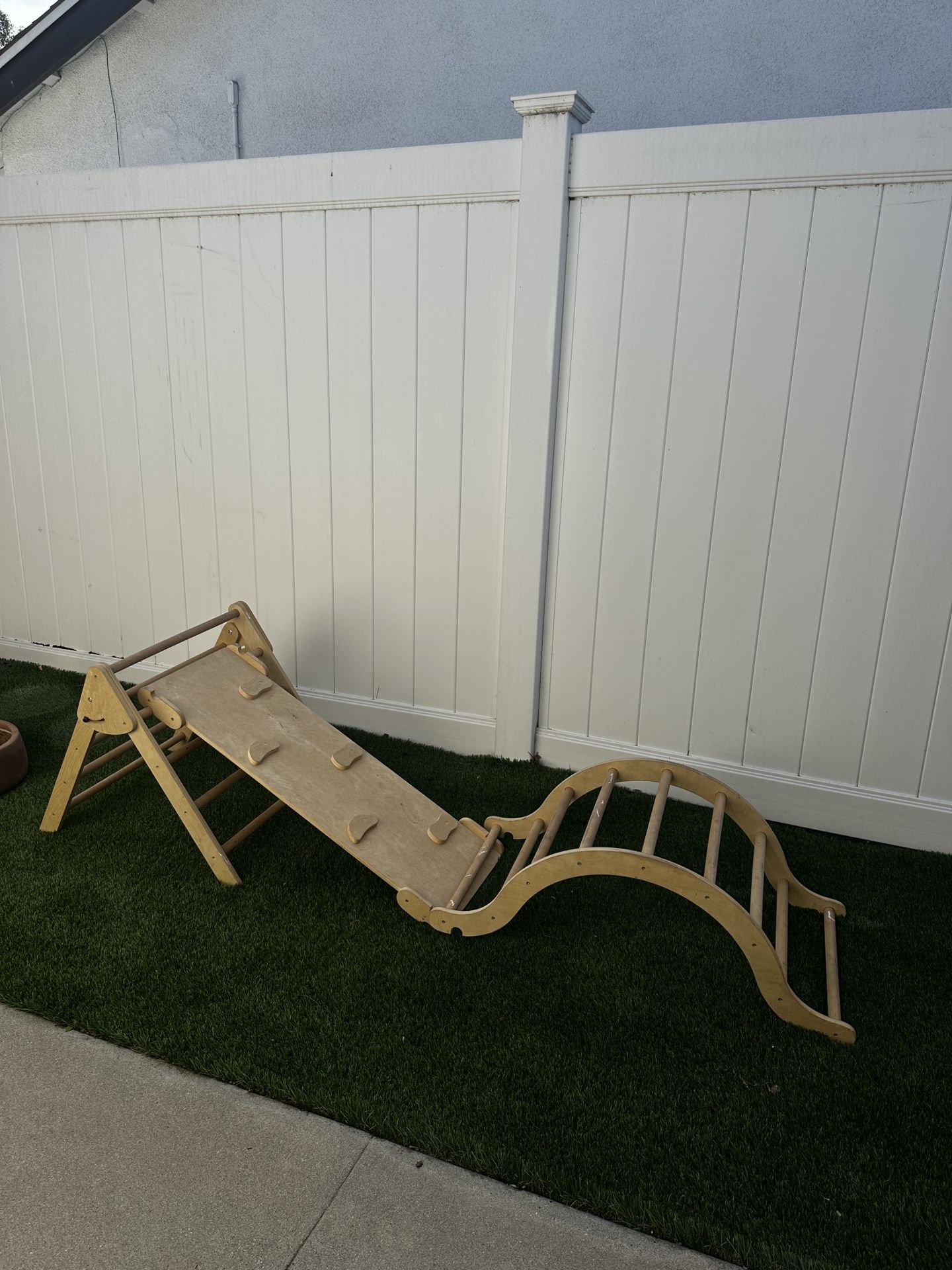 Montessori wooden Play Gym