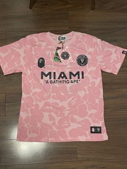 Pink BAPE Soccer jersey