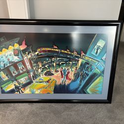 Signed RJ Hohimer Painting 