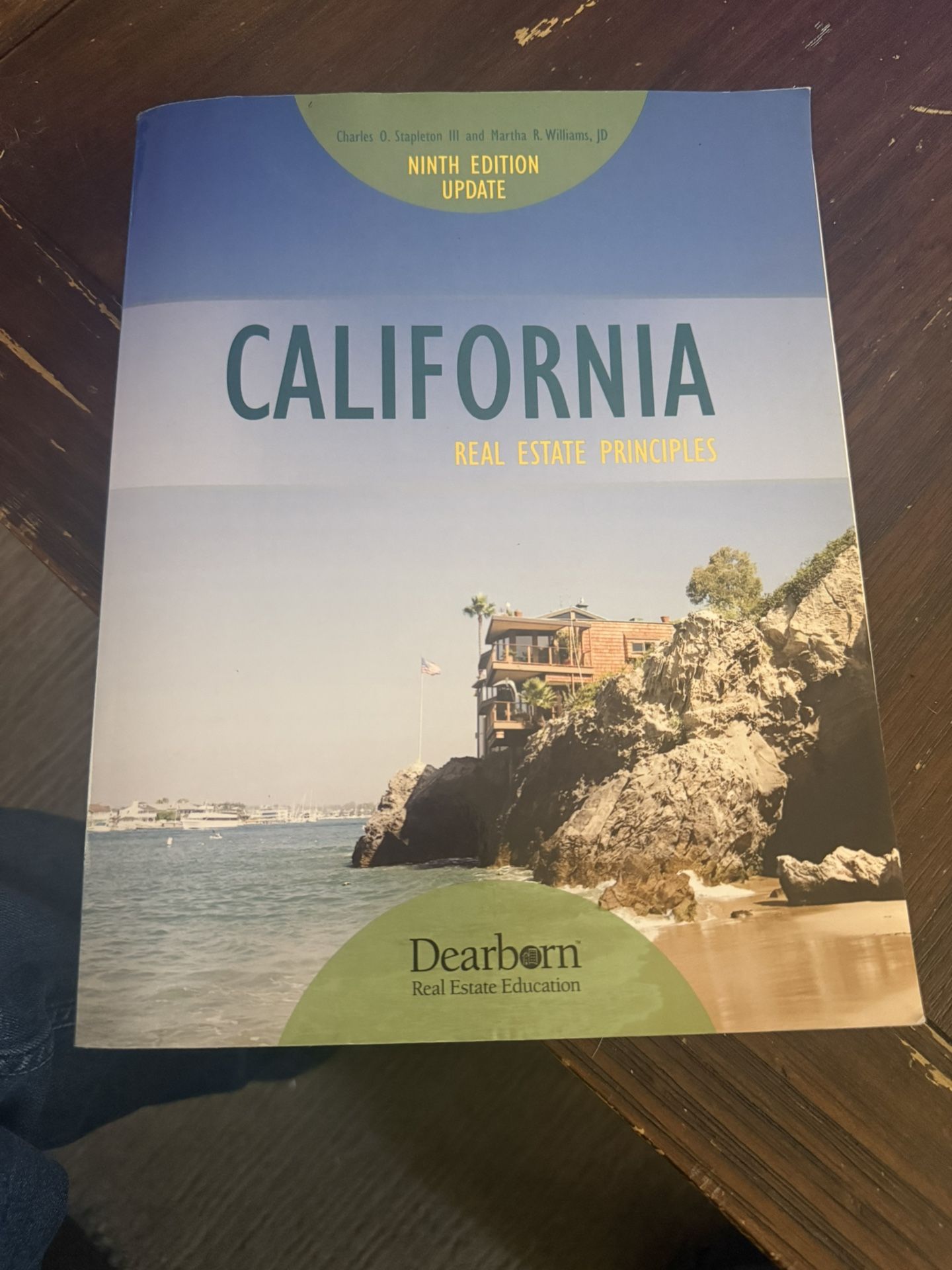 California Real Estate Principles 9th Edition Update