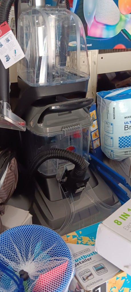 Hoover Power Scrub XL  Rug Cleaner And Vacuum 