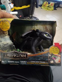 How to Train Your Dragon Tame and Train Interactive Toothless