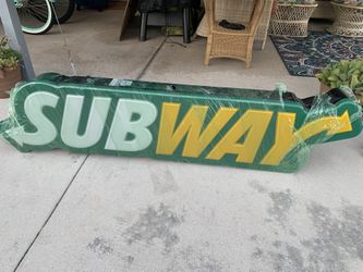 Subway Marquee Sign