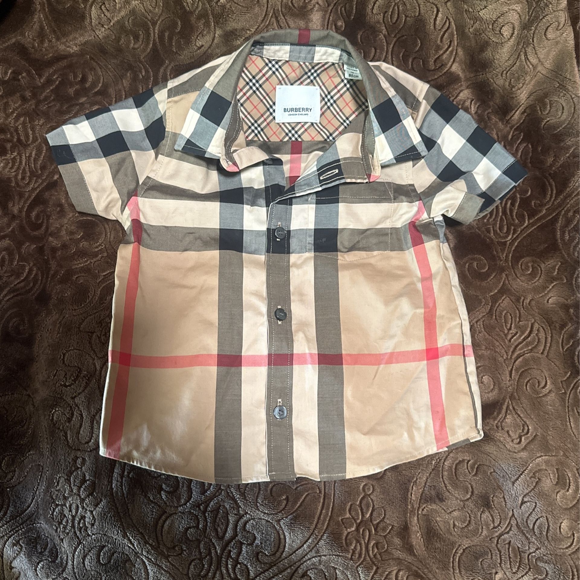 Toddler 12m Burberry Shirt