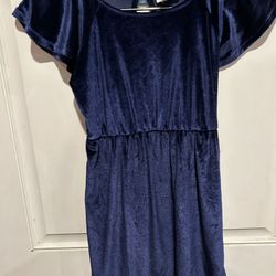 Little Girls Velvet Dress