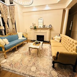 Custom-made Louis XIV Living Room Set