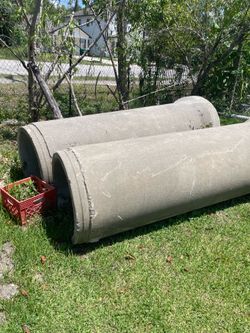 2’ x 8’ Concrete Culvert Pipes