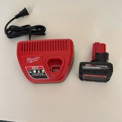 Milwaukee M12 5.0 Battery & Charger
