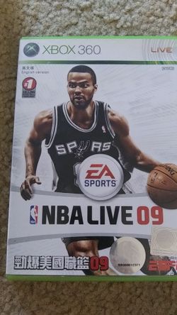 XBOX 360 NBA 09