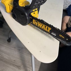 DeWalt 20V Brushless 12 Inch Chainsaw 