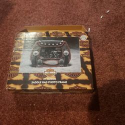 Harley Davidson Saddlebag Picture Photo Frame