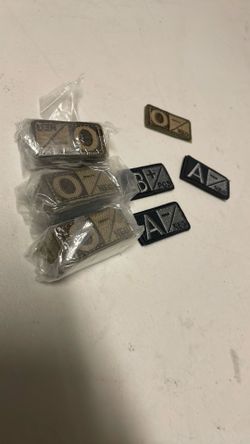 Lots Of Ab+ A- O- Blood Type Patches