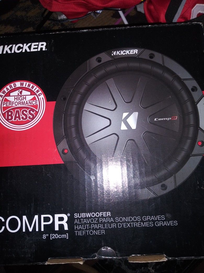 Kicker Comp R 8" Subwoofers