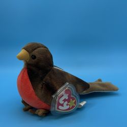 Ty Early Robin Beanie Babies plush
