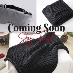 Weighted Blanket and Eye Mask